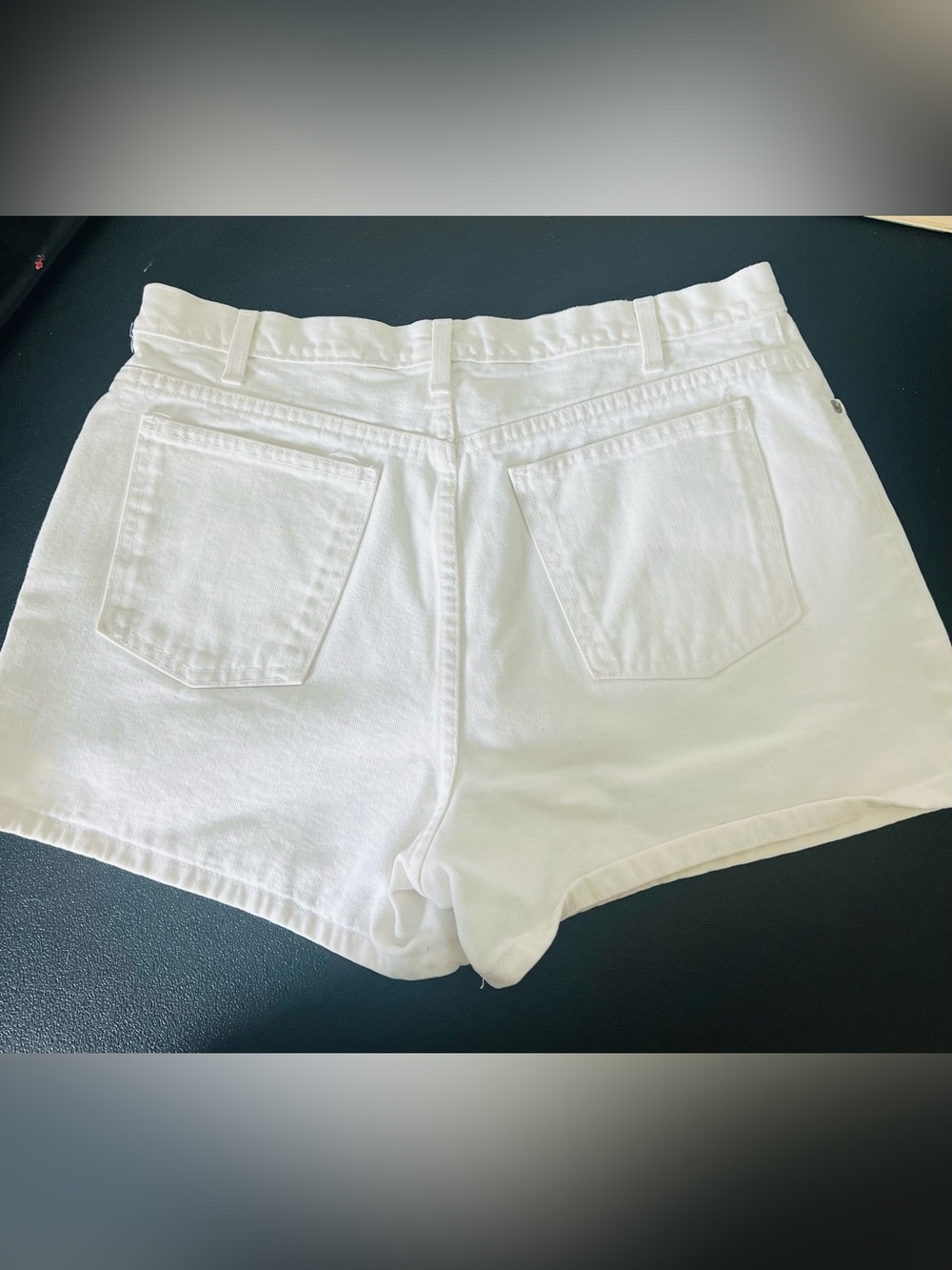 J.Crew White Denim Shorts Size 12 | 100% Cotton - Picture 7 of 8